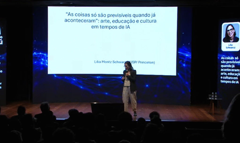 Lilia Schwarcz debate inteligência artificial e história