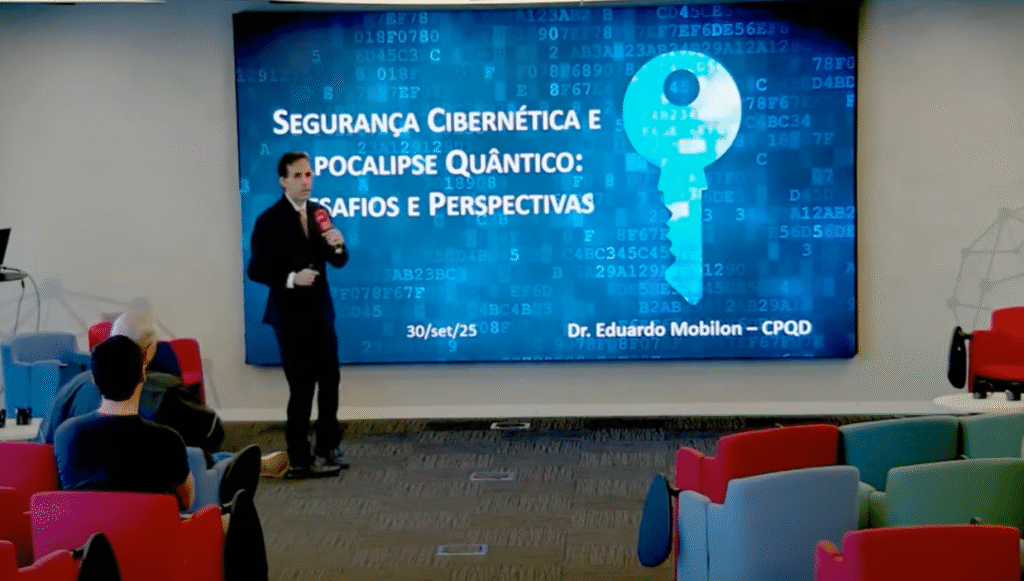 Eduardo Mobilon, pesquisador especialista do CPQD