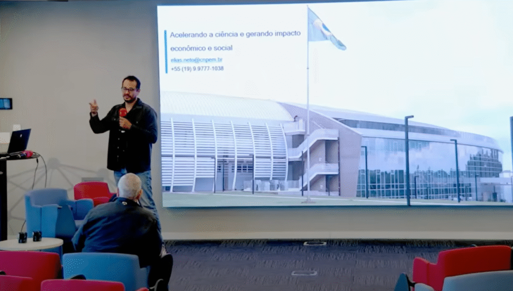 Elias Berni, analista de inovação do CNPEM