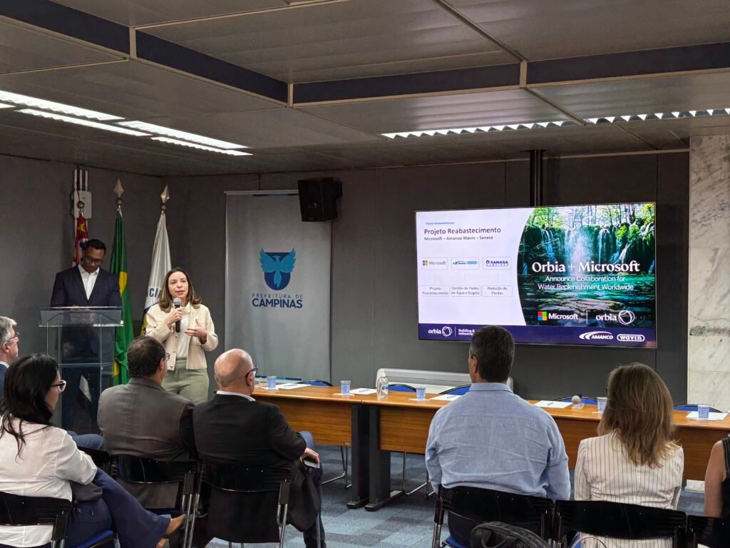 Parceria SANASA, Microsoft e Amanco Wavin